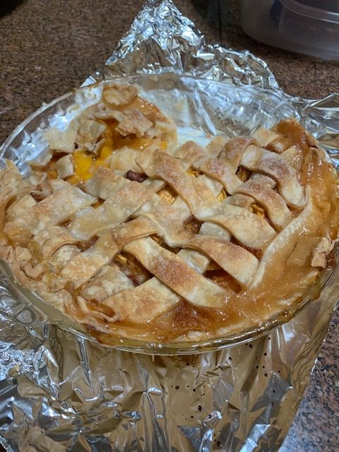 Peach pie